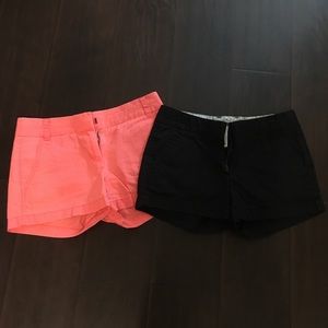 J crew shorts size 00